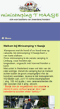 Mobile Screenshot of minicampingthaasje.nl